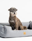 Orthopaedic Dog Luxury Bed - Misty Grey - Water Repellent