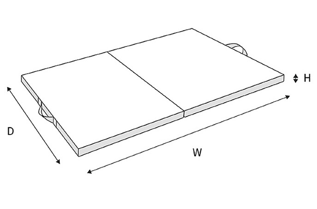 Foldable Dog Bed dimensions