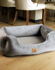 Orthopaedic Dog Luxury Bed - Grey